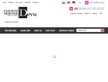Tablet Screenshot of devu.com.pl